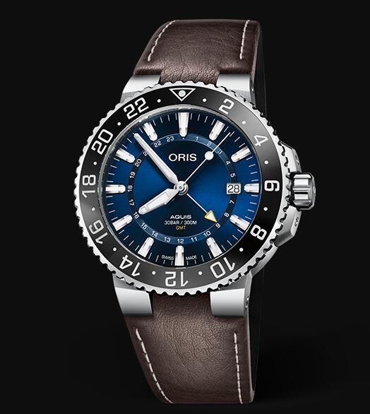 Review Oris Aquis Gmt Date 43.5mm 01 798 7754 4135-07 5 24 10EB Replica Watch